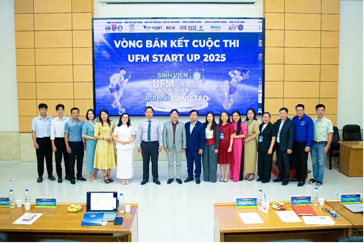 UFM tổ chức thành công Ngày hội Khởi nghiệp, Đổi mới sáng tạo và Vòng Bán kết cuộc thi Sinh viên UFM Khởi nghiệp Đổi mới sáng tạo - UFM STARTUP 2025